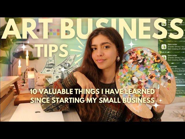 10 Art Business Tips For Selling Art Online & Running A Small Business