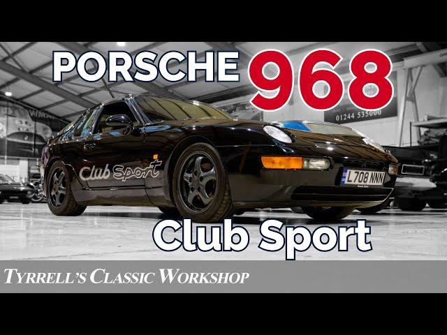 Porsche Perfection: Unveiling the 968 Club Sport's Secrets | Tyrrell's Classic Workshop