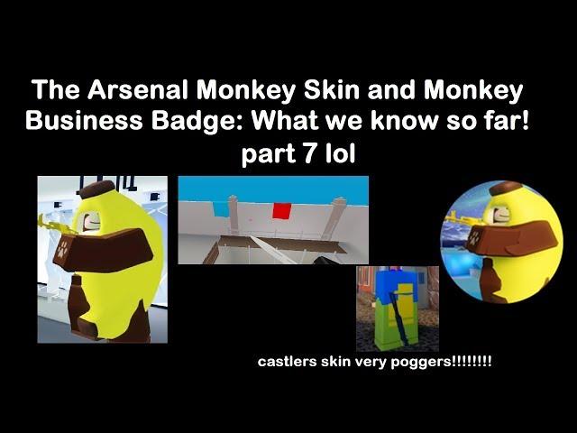 HINTS + CLUES FOR ARSENAL MONKEY SKIN! | Monkey skin + Monkey Business badge: What we know! (PART 7)