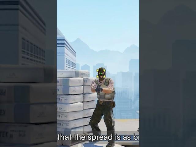 Why your guaranteed headshot missed in CS2 #csgo #counterstrike