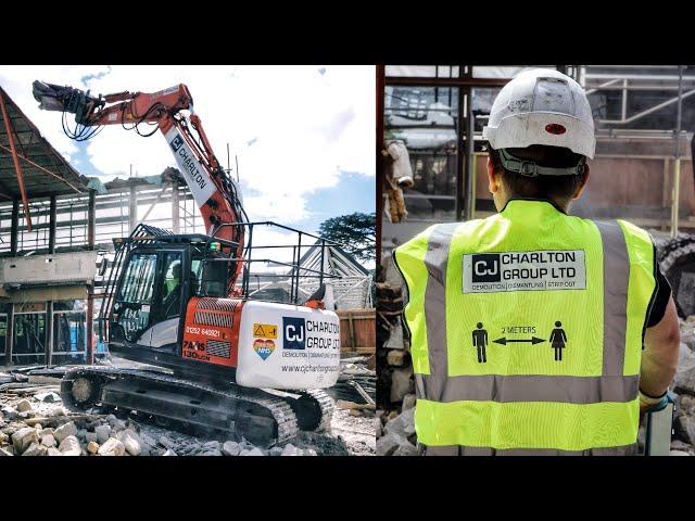 NEW HITACHI EXCAVATOR UNIVERSITY DEMOLITION! | DIGGERS AND DOZERS