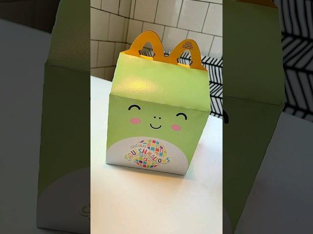 Totally obsessed with the #Squishmallows #HappyMeal #mcdonalds #food #vlog #shorts