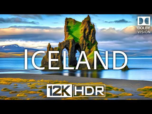 ICELAND 12K HDR Dolby Vision - Relaxation Film With Calming Music #BGM #Relaxing