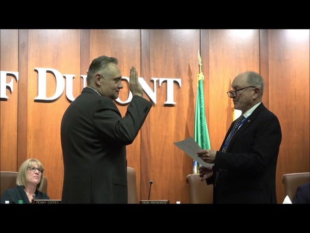 Nomination & Swearing in Mike Gorski
