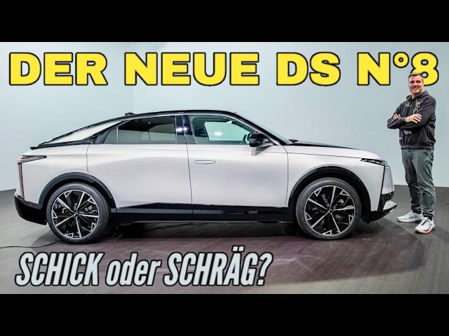 DS N°8: Ja, der heißt so! Neues Elektro-Flaggschiff mit 750 km Reichweite | Check | Daten | Preis