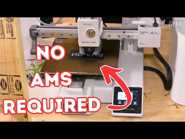 How to do Multicolor 3D Printing WITHOUT an AMS