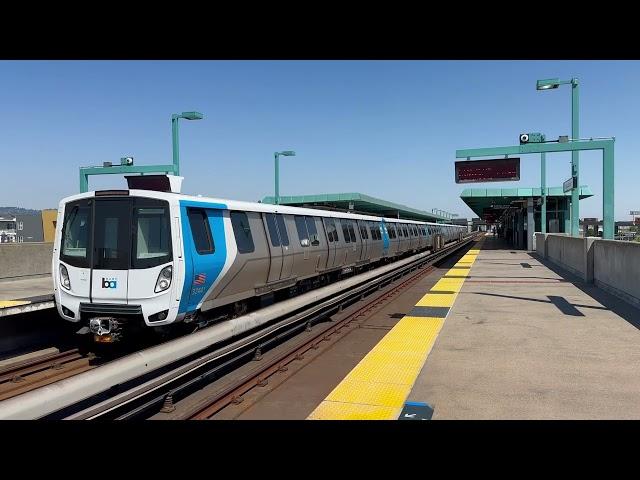 Assorted Bay Area Rapid Transit [BART] Trains In And Around San Francisco (7/10/24)