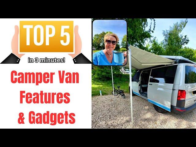 FAST 5 OF THE BEST!  VW Campervan - Solo Female Travel / Life After Loss