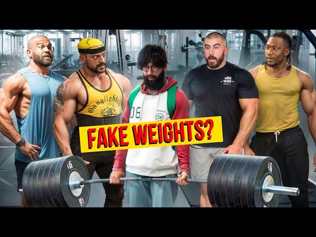 FAKE WEIGHTS in gym PRANK... | ANATOLY pretended to be a Beginner #13