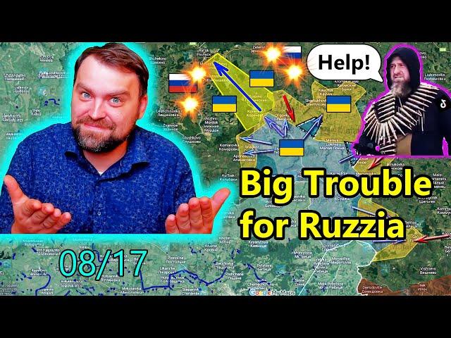 Update from Ukraine | Wow! Ruzzian Army has to Run Away in Kursk Region. Elon helps Ahmat with Tesla