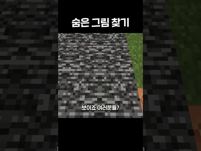 마인크래프트 숨은 그림 찾기