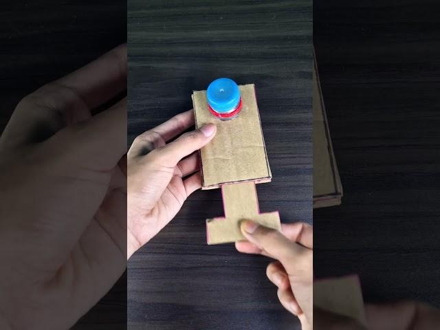 Cardboard shooting toy