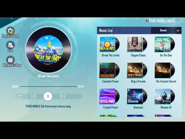 PUBG Mobile 5th Anniversary Theme Song Break The Limits