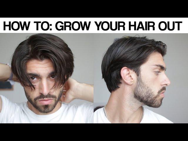 HOW TO GROW YOUR HAIR OUT | Get Past the Awkward Stage | Men's Hair