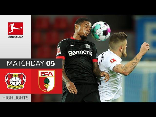 Bayer 04 Leverkusen - FC Augsburg | 3-1 | Highlights | Matchday 5 – Bundesliga 2020/21