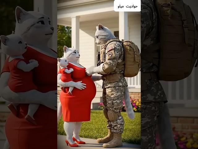 قصة قط جندي وحمل زوجته الخائنة… انتقام عائلي أبكى الملايين! 🪖