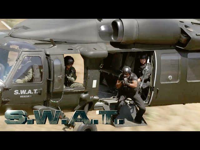 S.W.A.T. | Hondo Arrives In A Helicopter And Kills Cuchillo