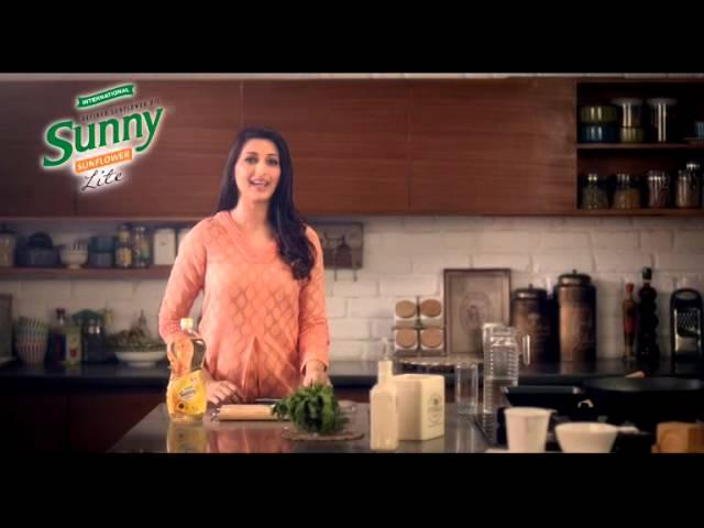 International Sunny Sunflower Lite Oil - Sonali Bendre "Power of 5" ad Hindi