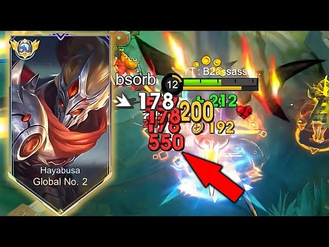 BEST EPIC COMEBACK!! GLOBAL HAYABUSA SOLO MET TOP GLOBAL ENEMY |HAYABUSA BEST BUILDS