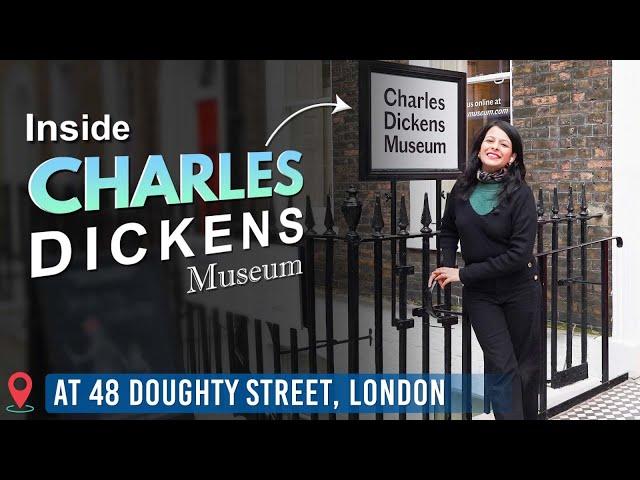 WHAT THE DICKENS: Room by Room Tour of Charles Dickens House | #LondonVlog