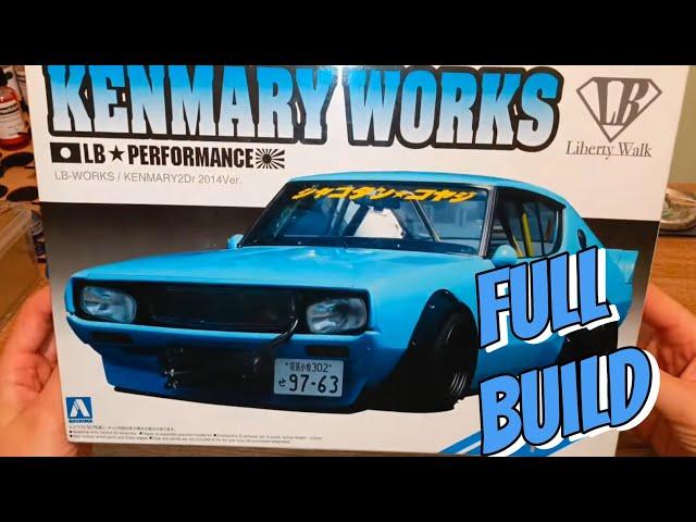 Aoshima Nissan KenMary Skyline - The Full Build