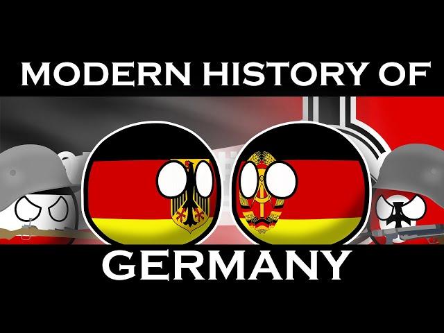 COUNTRYBALLS: Modern History Of Germany (Full)