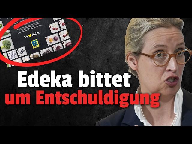 Edeka BETTELT um Verzeihung für Anti AfD Kampagne