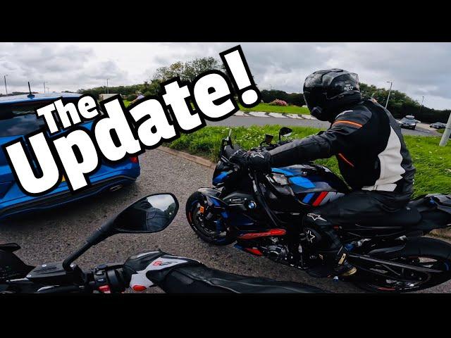 Ducati v4sp, John Palmer, Donnington Park, Oulton Park, Dominos, BMW M1000R, Baz's off and a Wizard!