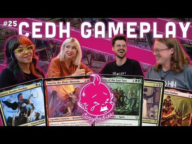 MTG CEDH with Play To Win | Kinnan vs Najeela vs Kodama/Tymna vs Magda | Commander Gameplay #25