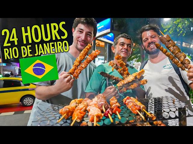 24 Hours of Brazilian Food in Rio De Janeiro  MEAT WOLVERINE w/ @rio4fun