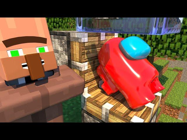 Minecraft Us Among Mine - SoftBody Animation