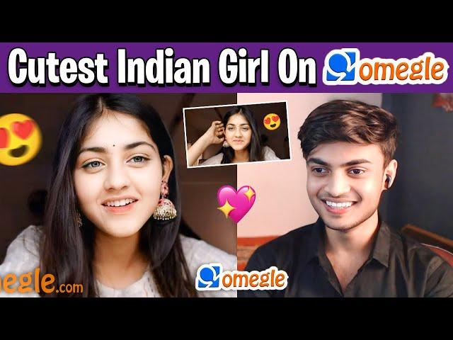 FLIRTING WITH CUTEST INDIAN GIRL ON OMEGLE  | Indian Boy On Omegle | Ayuxiety