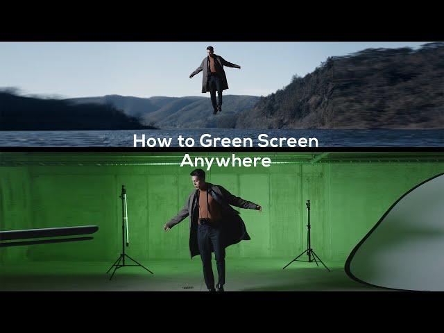 How to green screen anywhere!! Davinci Resolve Tutorial