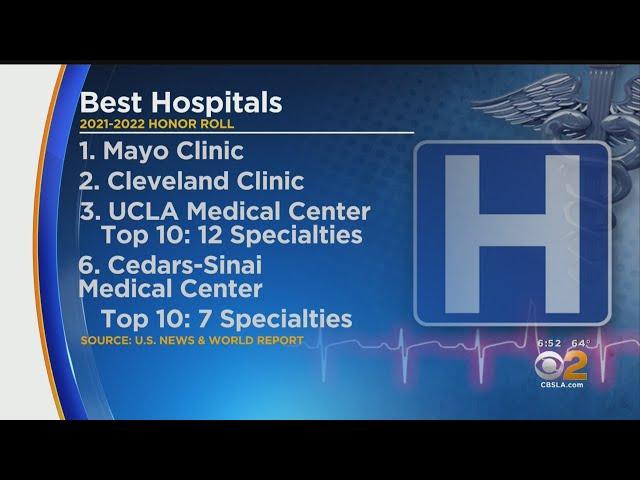 2 Los Angeles Hospitals Ranked Among 10 Best In U.S.