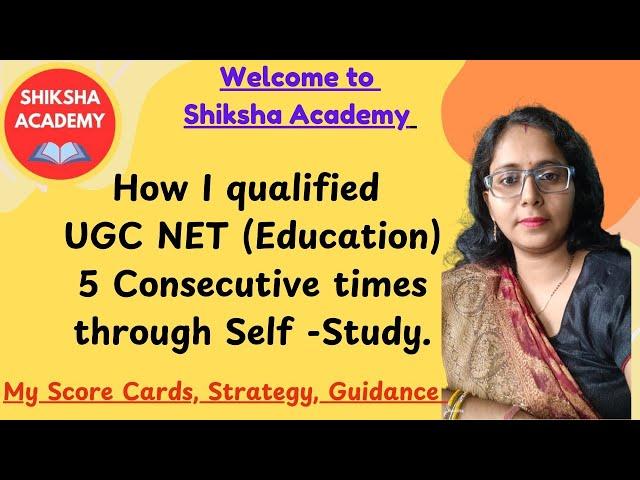 How I cleared UGC NET Education 5 consecutive times | Education | UGC NET