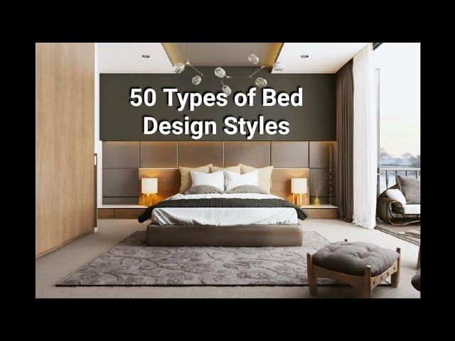 50 Types of Bed Design Styles I folding bed I panel bed I platform bed I trundle bed I Murphy bed