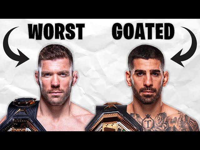 Ranking UFC Champions From Worst to Best (Right Now)