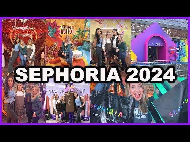 I WENT TO SEPHORIA 2024 | VIP Experience, $1300 Swag Bags And More!