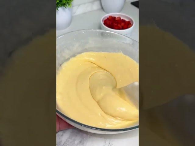Пока идет сезон КЛУБНИКИ  обязательно попробуйте приготовить этот вкуснейший ПИРОГ