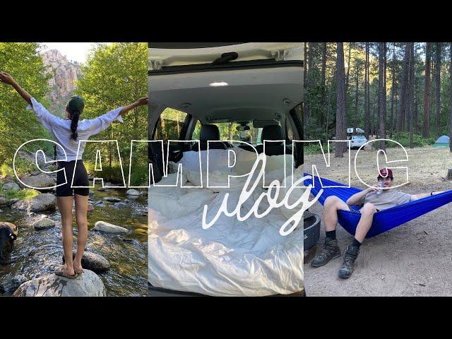 CAMPING VLOG | going camping in Sedona