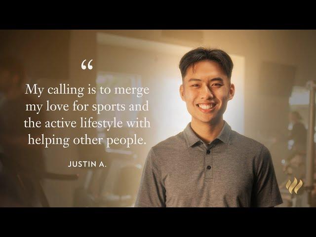 Be the light. | Justin A. | Trinity Western University | #CanadianUniversity