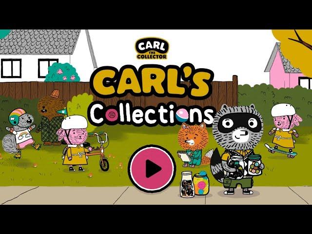 CARL THE COLLECTOR : CARL'S Collections ⭐ PBS KIDS Mini explorers zone)