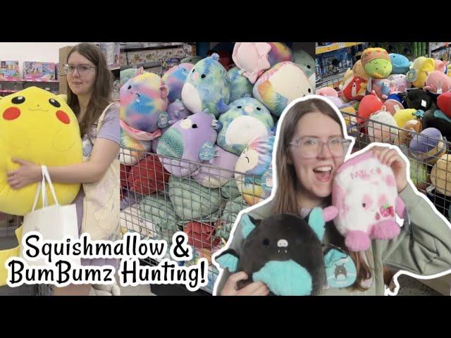 Squishmallow and Bumbumz hunting in Australia! Huge squishmallow & bumbumz haul!