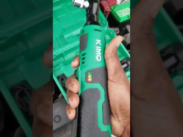 KIMO cordless electric ratchet wrench, more than I expected.