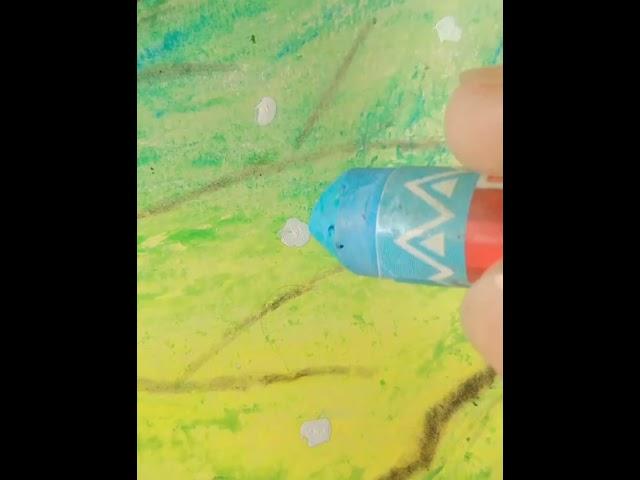 new beautiful butterfly  drawing using oil pastels //Simran Creative arts ️