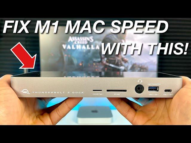 FIX Your M1 Mac SLOW Speeds With THIS Dock + More! 