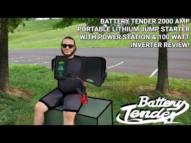 Battery Tender 2000 AMP Portable Lithium Jump Starter with Power Station & 100 Watt inverter Review!