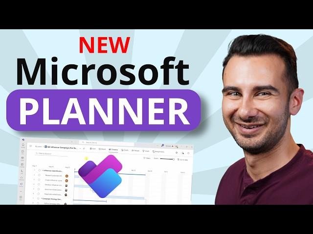 The NEW Microsoft Planner (2024): NEVER Miss a Deadline Again