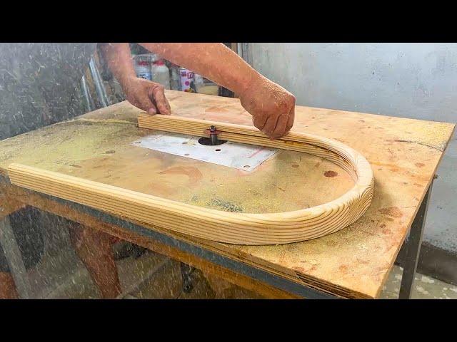 The Most Beautiful Wooden Clock Idea //// Make A Unique Desk Clock //// DIY Creation At Home.