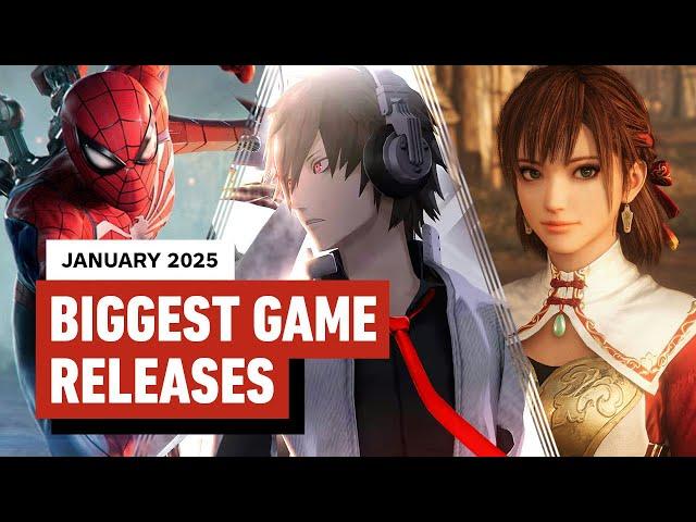 The Biggest Game Releases of January 2025